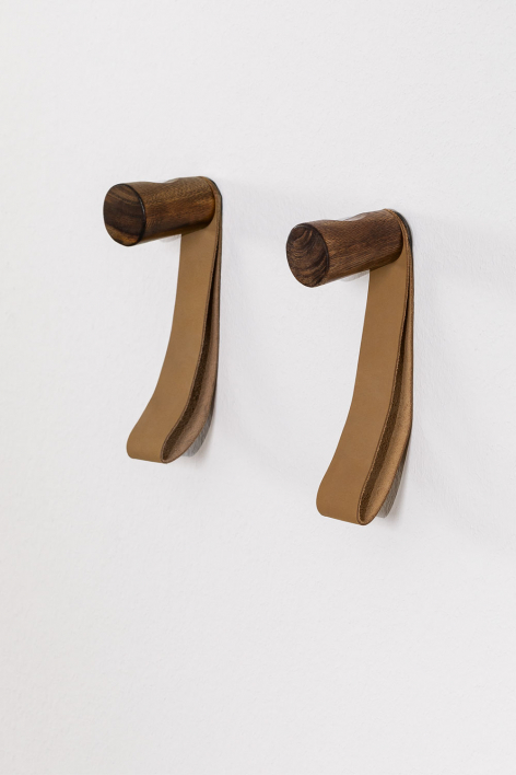 Set Di 2 Appendini Da Parete In Metallo Nero - 16 Ganci Per Cappelli, Giacche E Borse - Design Moderno Per Ingresso E Camera
