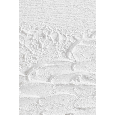 Quadro Decorativo In Rilievo In Gesso (60x90 Cm) Usclat Bianco - Sklum