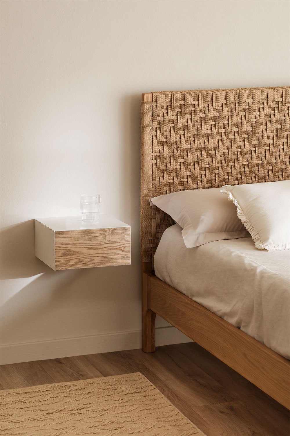 Mini Comodino Moderno E Minimalista Da 1 Pezzo, Comodino Con Ripiano Facile  Da Riporre In Stile Nordico Per La Camera Da Letto