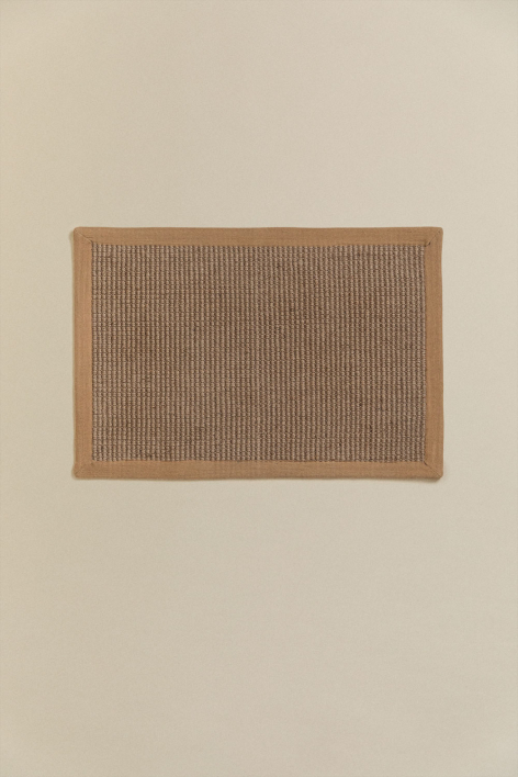 Zerbino rettangolare 40x60 in juta Gimendy