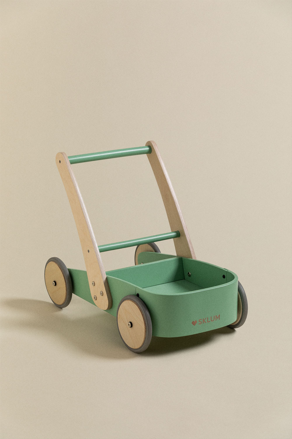 Carretto Primi Passi Relax4Life In Legno 7 In 1 Per Bambini 1+ Anno - Girello Con Xilofono, Blocchi, Labirinto (Blu)