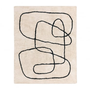 Tappeto In Cotone Edith 150 X 190 Cm - Sklum