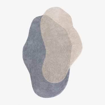 Tappeto Irregolare 180x275 Cm In Cotone Idalis Colorate Pastello - Sklum