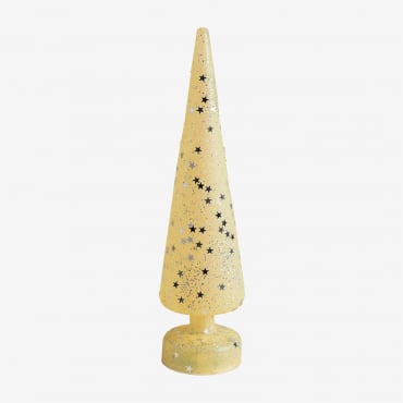 Ornamento Di Natale Panditt Giallo - Sklum