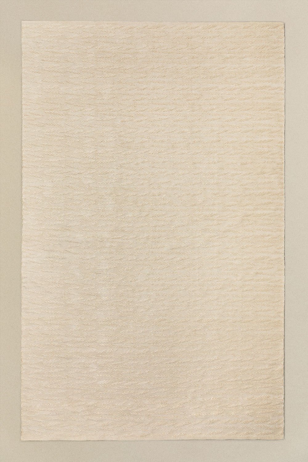 Tappeto da esterno 230x160 cm con fantasia antracite e beige