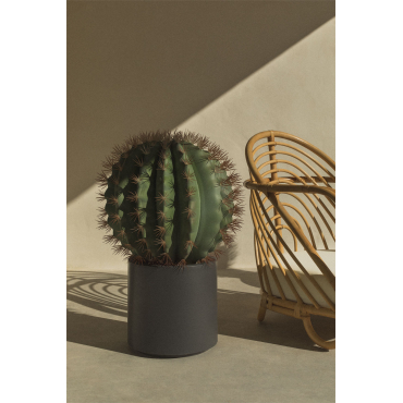 Cactus Artificiale Ferocactus ↑83 Cm - Sklum