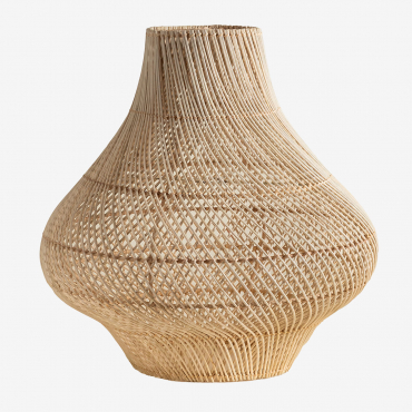 Paralume Per Lampada In Rattan Magali Ø50 Cm - Sklum
