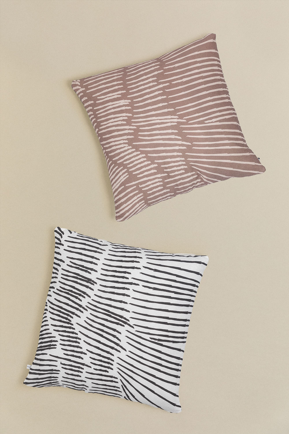 Federa per cuscino quadrata in cotone (60x60 cm) Ubongo Style