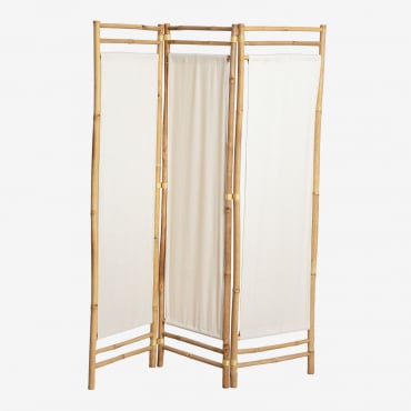 Paravento In Bambù Alfred Bambù - Sklum