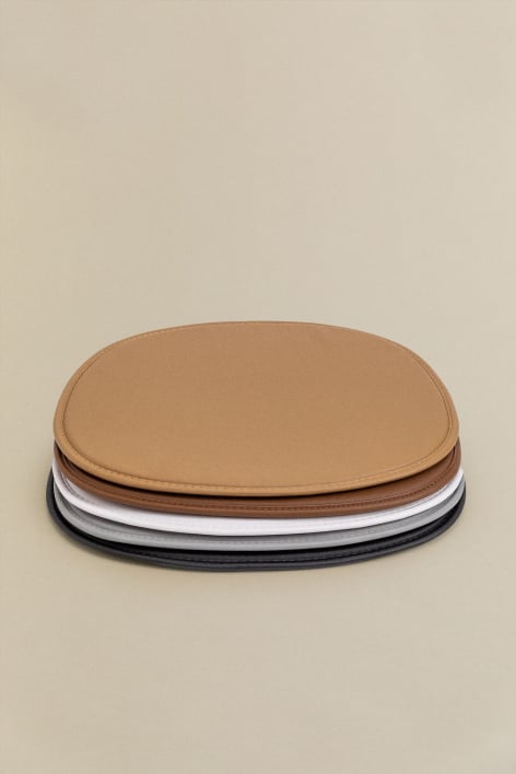 Cuscino per sedia in ecopelle Scand