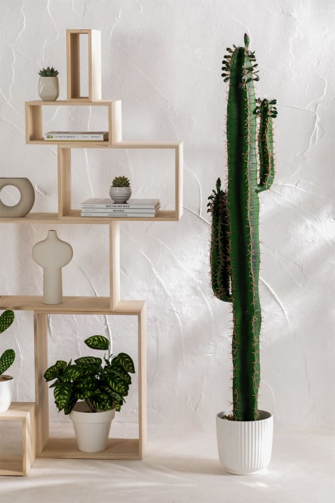 Cactus artificiale decorativo ↑155 cm Cereus