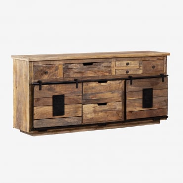 Credenza In Legno Di Mango Uain Legno Di Mango - Sklum