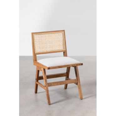 Confezione 2 Sedie In Rattan Sintetico Emi – Nere, Per Interno/esterno, Con Gambe In Metallo, Altezza Seduta 46 Cm