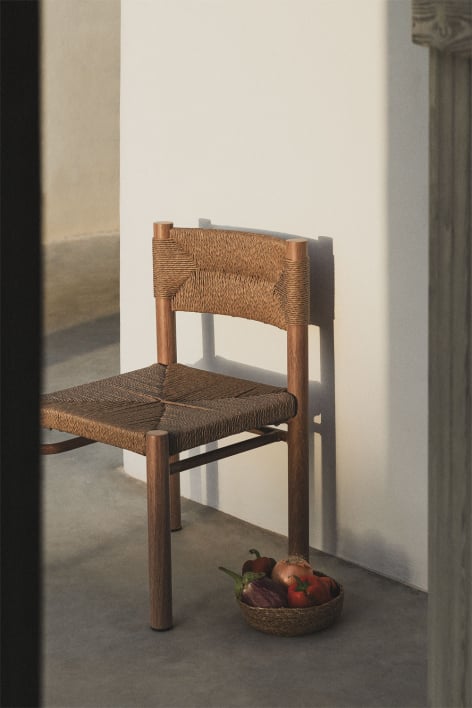 Sedia da giardino in rattan sintetico Greitiel