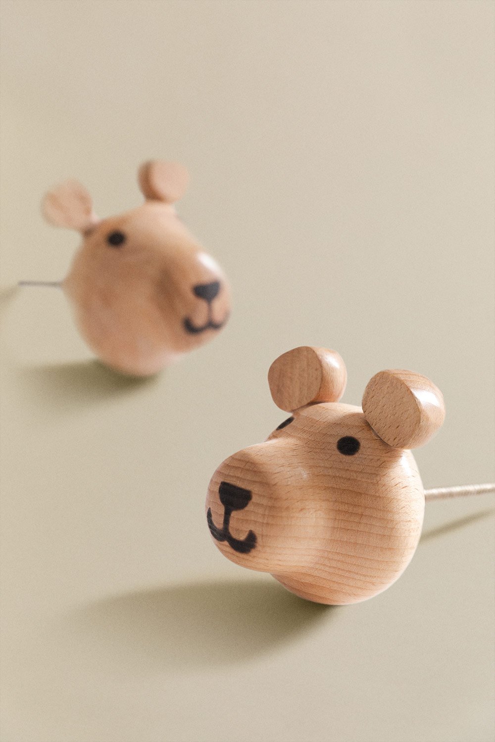 Maniglie Per Coperchi Pentole - Set Di 2 In Legno E Acciaio, Universali, Con Viti Di Montaggio - Foto 4