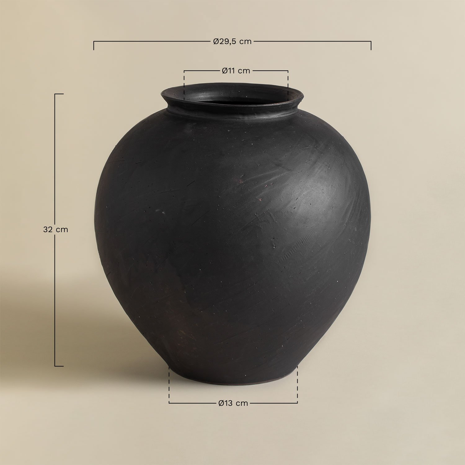 Vaso in ceramica Kirsten, MISURE