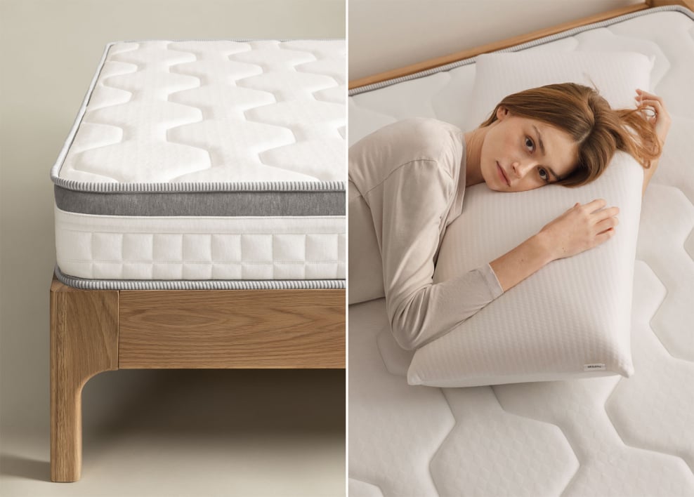 Materasso memory foam 135x200 cm Janice