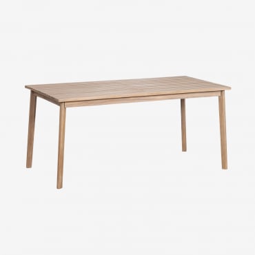 Tavolo Da Giardino Rettangolare In Legno Di Acacia Kaela 180 X 90 Cm - Sklum