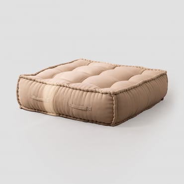 Cuscino Per Divano Modulare In Cotone Yebel Marrone Grano - Sklum