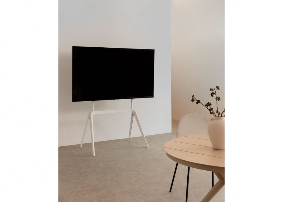 Supporto da pavimento per TV in acciaio Franzier