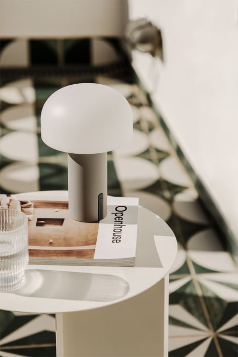 Lampada da tavolo LED wireless per esterni Jadzia