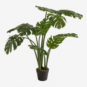 Pianta Artificiale Decorativa Monstera ↑120 Cm - Sklum