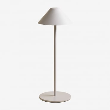 Lampada Da Terra Per Esterni Led Senza Fili Asiev Bianco - Sklum