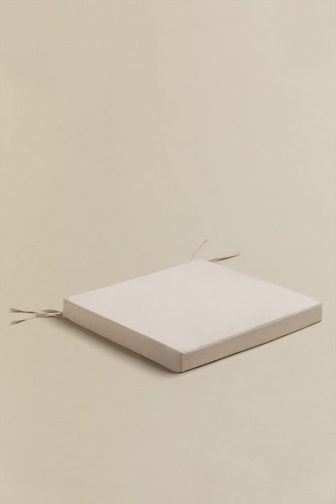 Cuscino per sedia in tessuto Senia