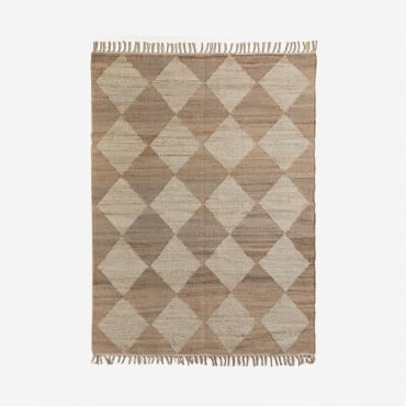 Tappeto In Canapa Sarina Dimensioni Sklum: 250 X 167 Cm - Sklum