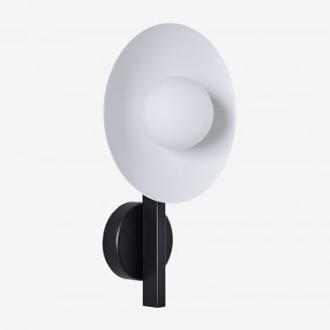 Lampada Da Parete A Led Kolbeiny Nero - Sklum