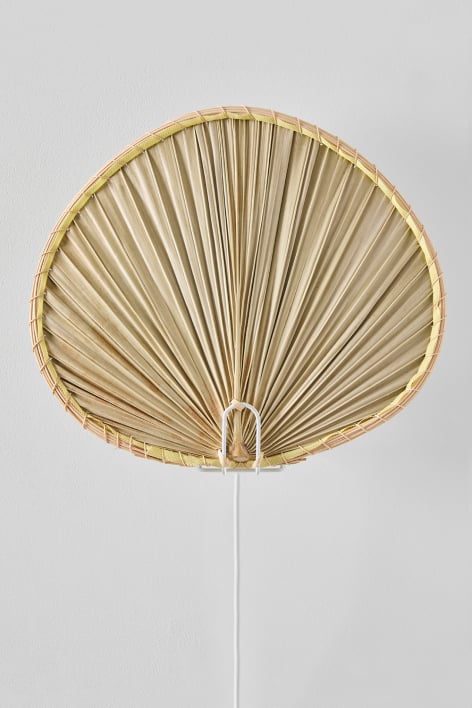 Lampada da parete in bambù da esterno Kilda