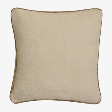 Cuscino Quadrato In Cotone (40x40 Cm) Nurmel Crema Cannoli - Sklum