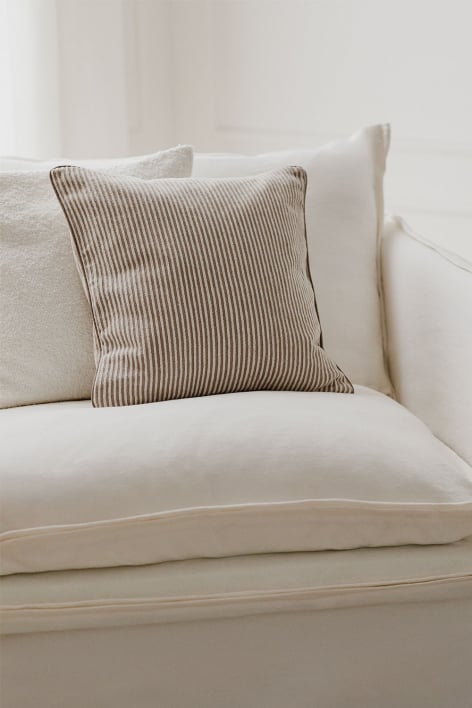 Cuscino quadrato 45x45 cm in cotone Niemi