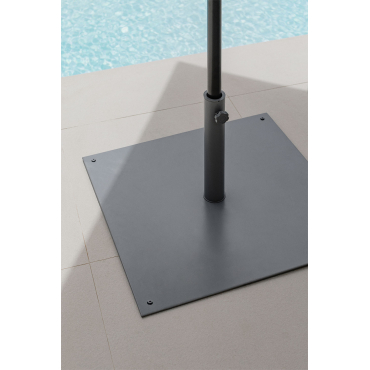 Base Per Ombrellone Interrata In Acciaio Inox 304 – Supporto Interrato Per Ombrelloni Offset E Da Giardino – Anticorrosione - 5