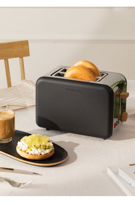 CREATE - TOAST RETRO - Tostapane per fette larghe