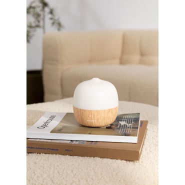 LAMPADA DIFFUSORE UMIDIFICATORE AROMI AROMATERAPIA CROMOTERAPIA LED OLIO GRATIS - Foto 5