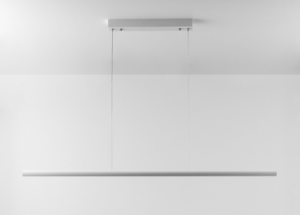 Lampada a sospensione lineare LED 120 cm in alluminio Wilen