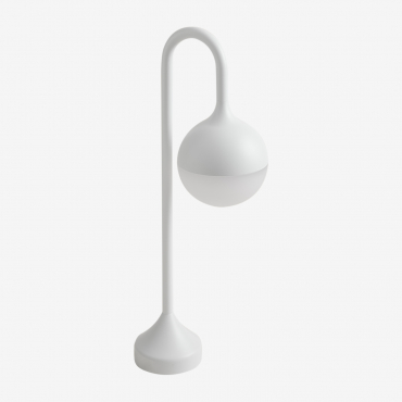 Faro Da Esterno A Led In Alluminio Uveron Bianco - Sklum