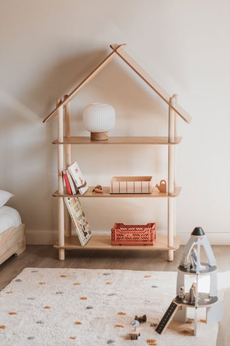 Scaffale con 3 ripiani in legno Zita Kids