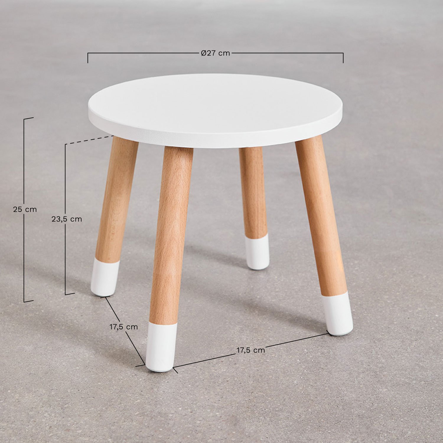 Toletta in legno Donie Kids, MISURE