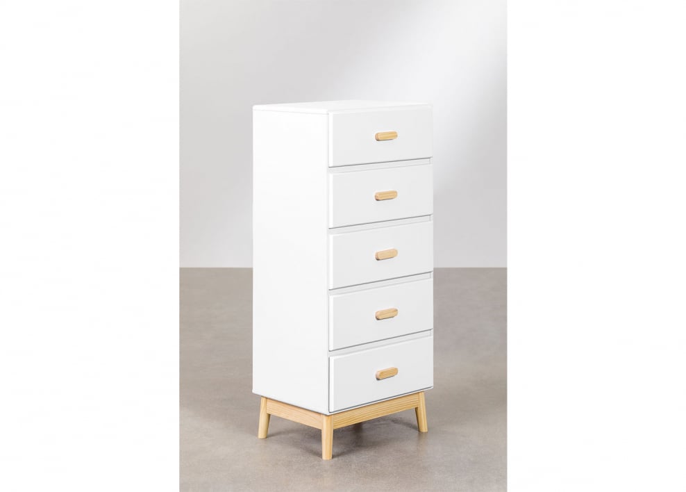 Cassettiera 50x40 cm in MDF Tom