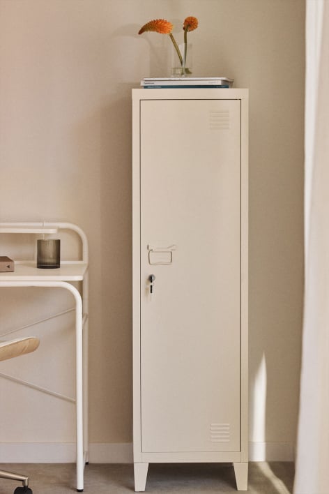 Armadio spogliatoio in acciaio Pohpli - Gardenia Bianco