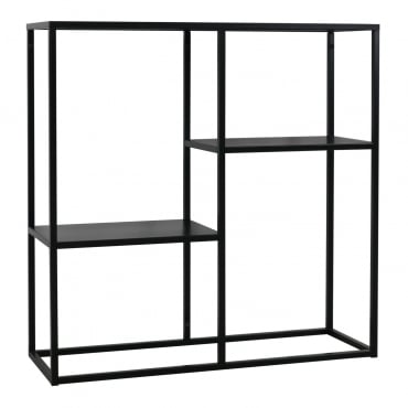 Scaffalatura In Acciaio Thura Nero Carbone - Sklum
