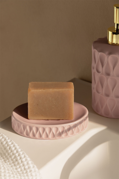 Portasapone in ceramica Marvin