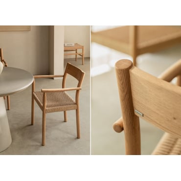 Set 2 Sedie Sala da Pranzo 44 x 40 x 87cm, Sedie Industriali con Gambe in Metallo, Venatura del Legno Rustico e Schienale Inclinato per Cucina | Leroy Merlin
