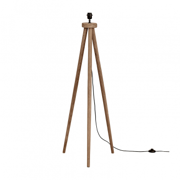Base Per Lampada Da Terra ↑120cm In Legno Di Mango Simona Legno Di Mango - Sklum