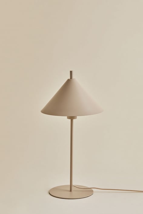 Lampada da tavolo in metallo Aziel