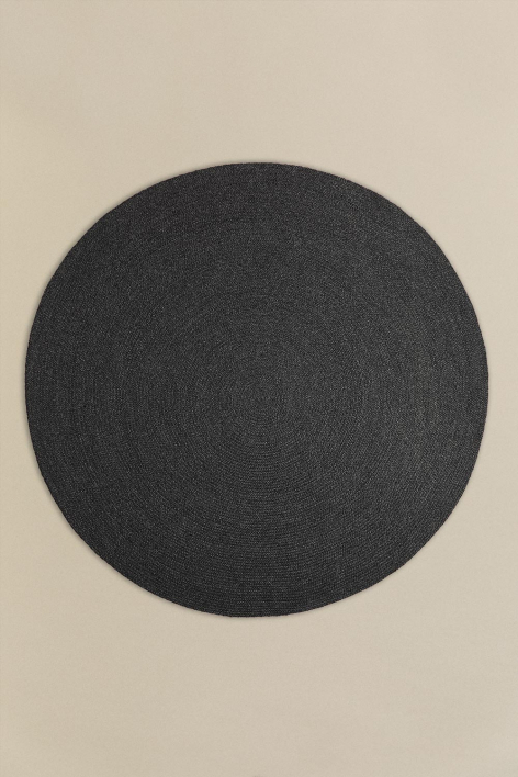 Tappeto rotondo da esterno Ø200 cm in polipropilene Lisandra