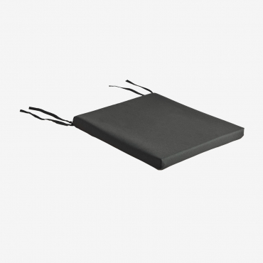 Cuscino Per Sedia Da Giardino Elton Nero - Sklum