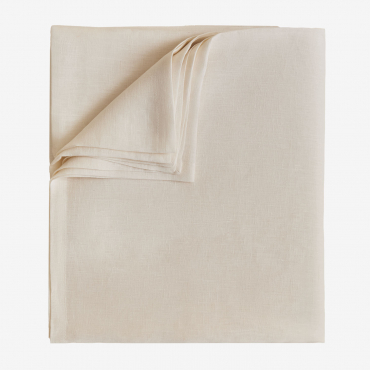 Tovaglia Di Lino Zendan Crema Cannoli & 170 X 250 Cm - Sklum